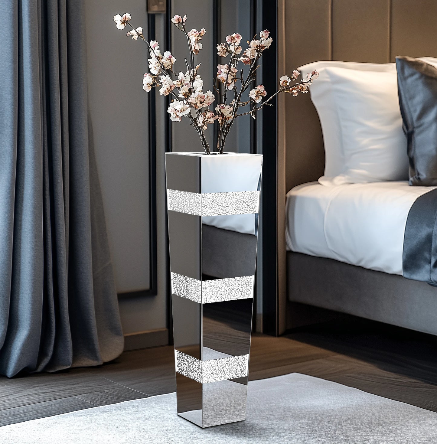 Tall Floor Mirror Vase