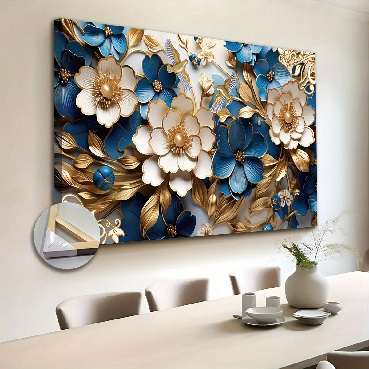 Decorative Modern Floral Canvas Wall Art