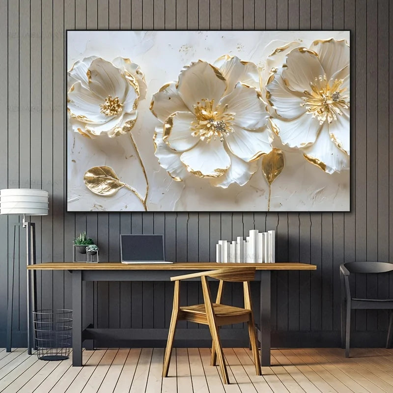 Abstract Floral Modern Art Print
