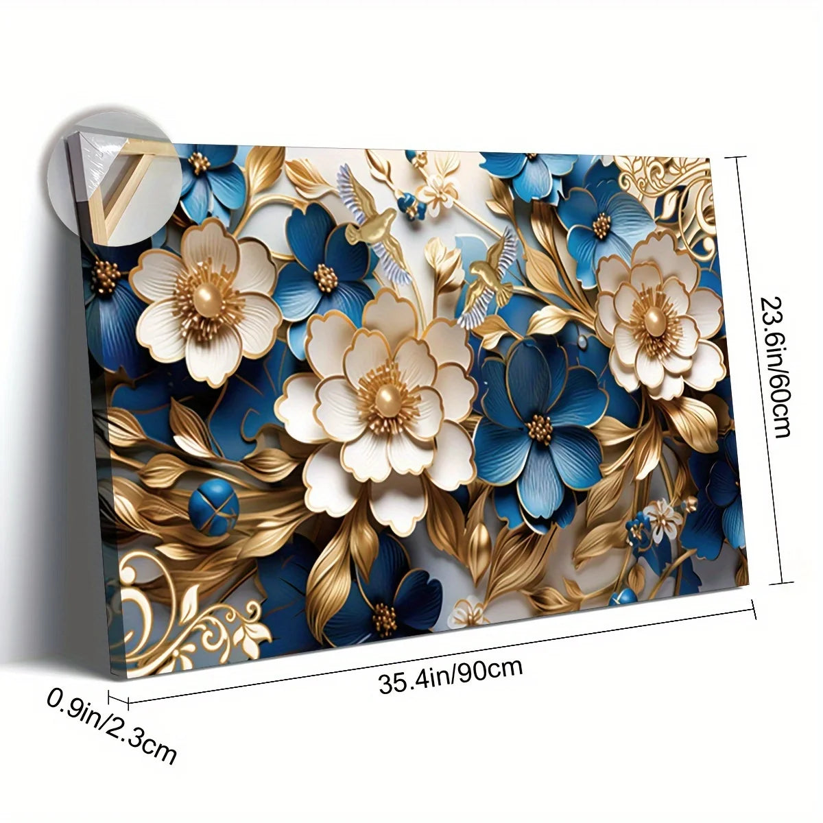 Decorative Modern Floral Canvas Wall Art