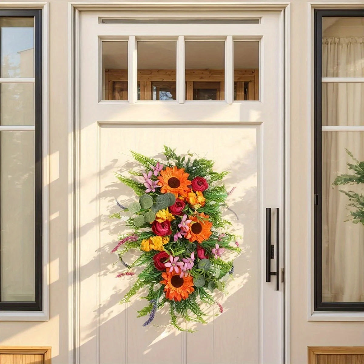 Spring Swag Wreath Decor