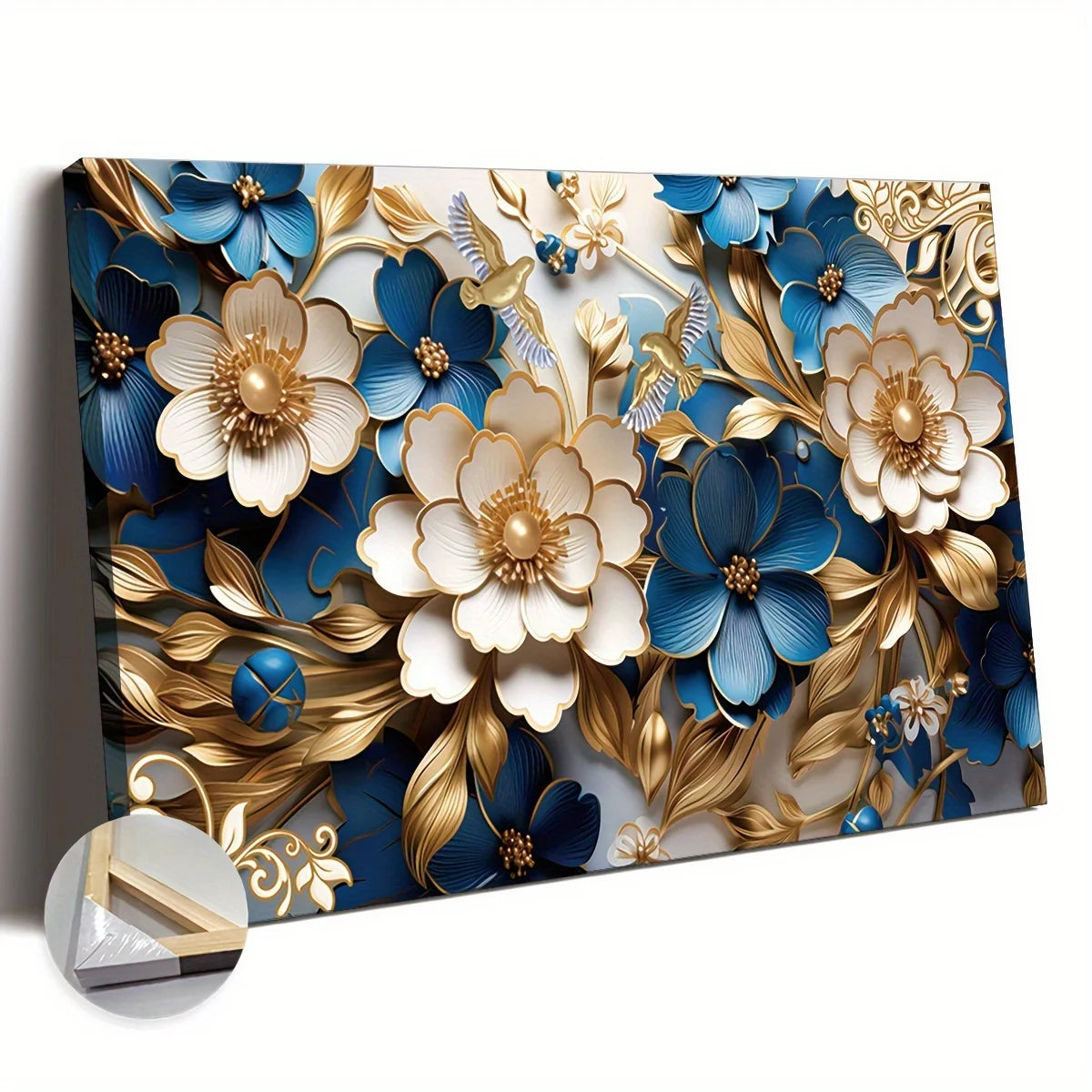 Decorative Modern Floral Canvas Wall Art
