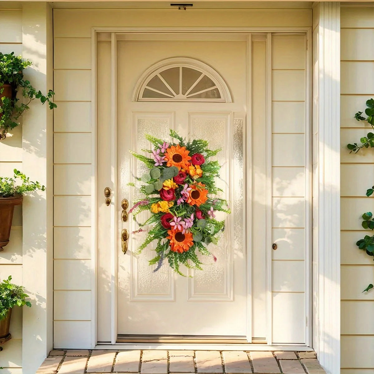 Spring Swag Wreath Decor