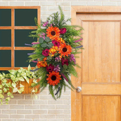 Spring Swag Wreath Decor