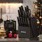 Astercook Kitchen Knife Block Set