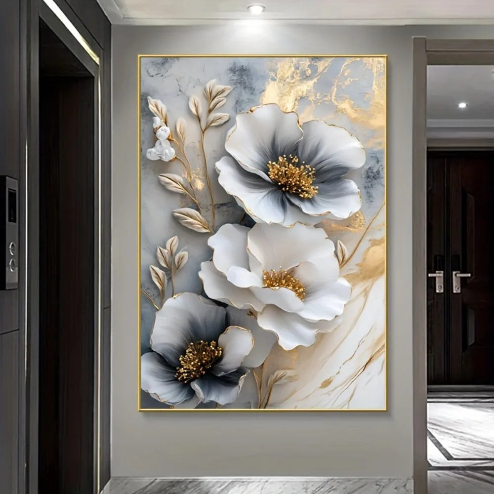 Luxury Floral Canvas Print
