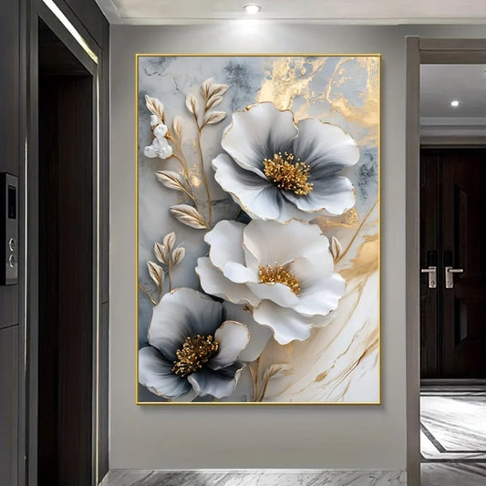 Luxury Floral Canvas Print