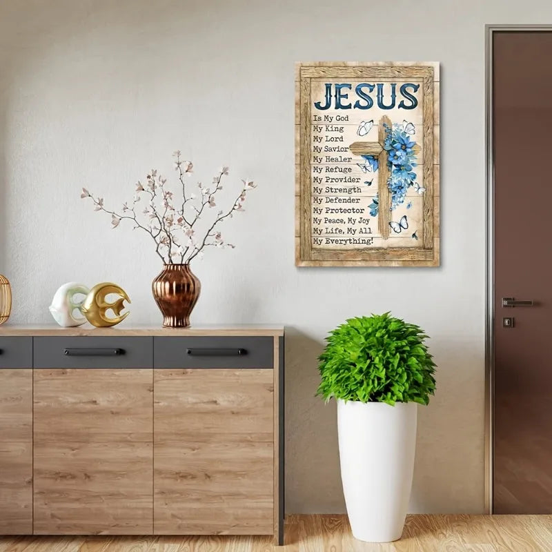 Framed Canvas Christian Wall Art