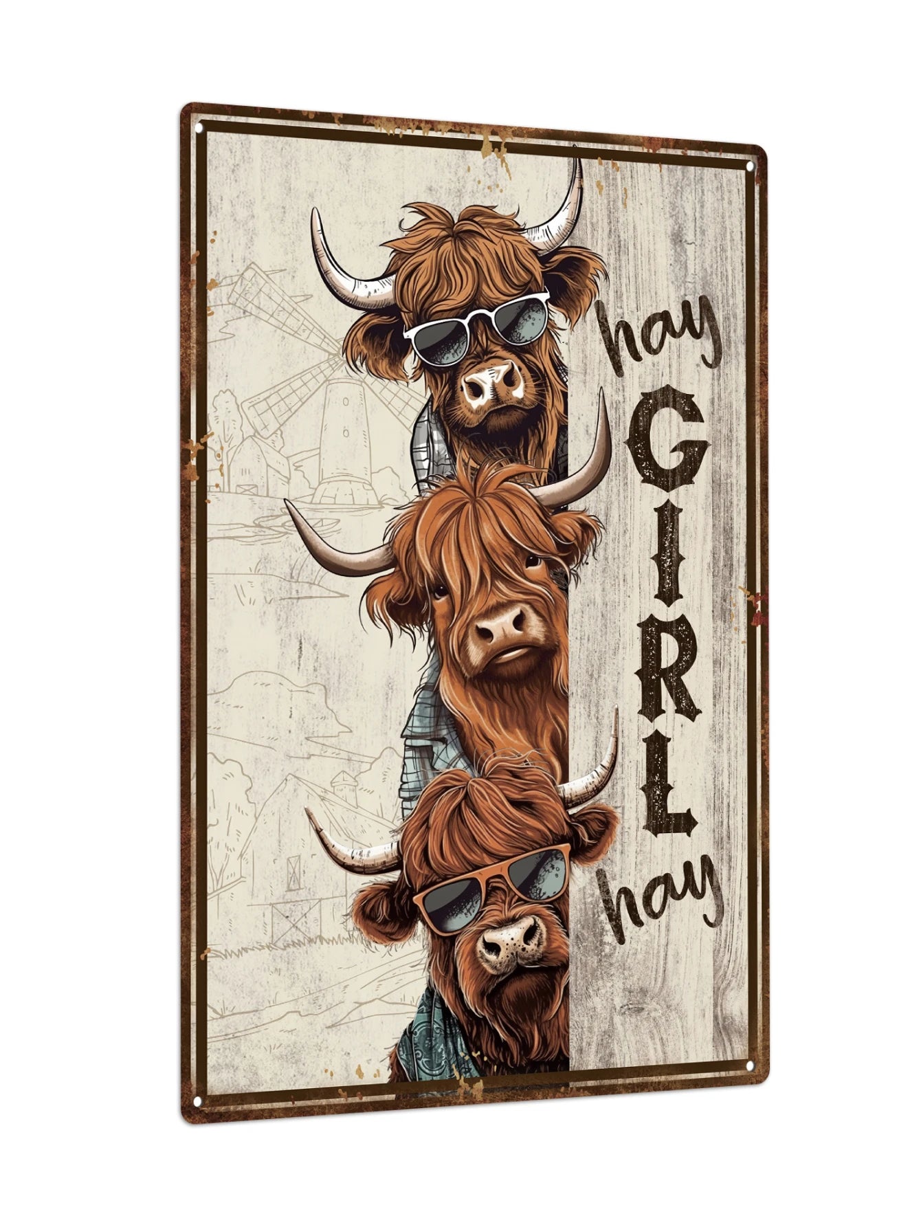 Yak Metal Art Wall Decor