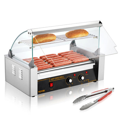 Commercial Electric Hot Dog Sausage Roller