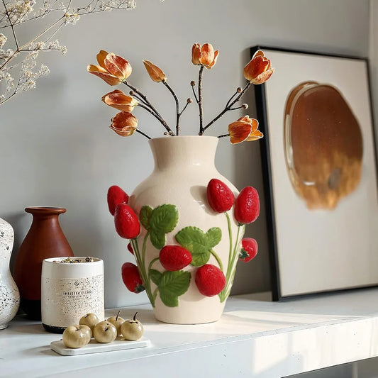 Unique 3D Decorative Ceramic Vase
