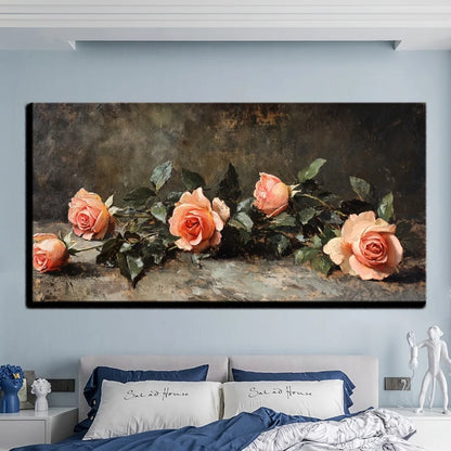 Victorian Style Floral Painting