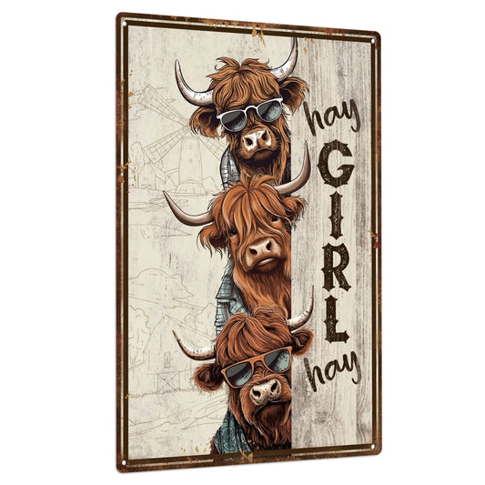 Yak Metal Art Wall Decor