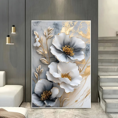 Luxury Floral Canvas Print