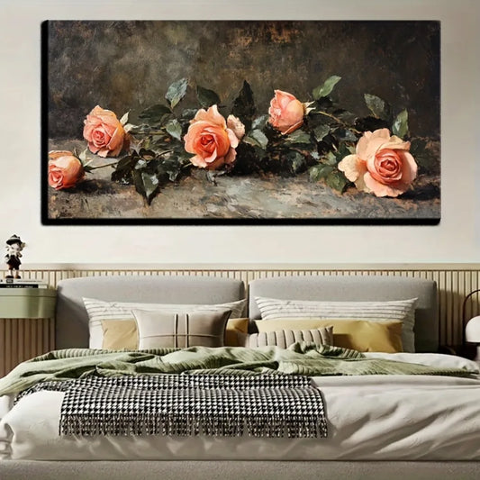 Victorian Style Floral Painting