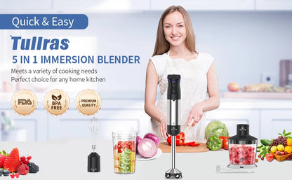 Electric Immersion Handheld Blender