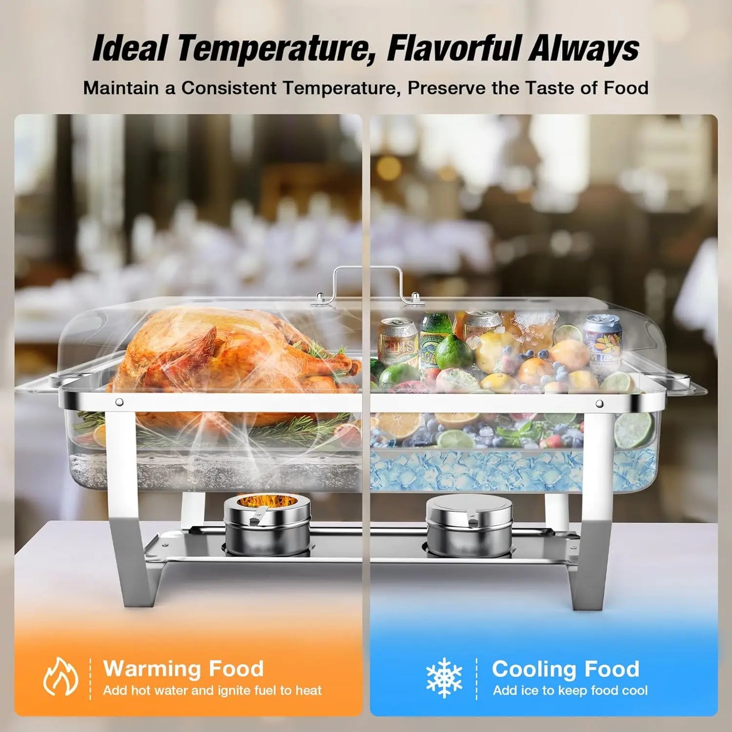 Buffet Stainless Chafing Dish Buffet Set