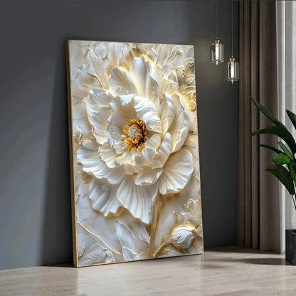 Modern Abstract Floral Canvas Print