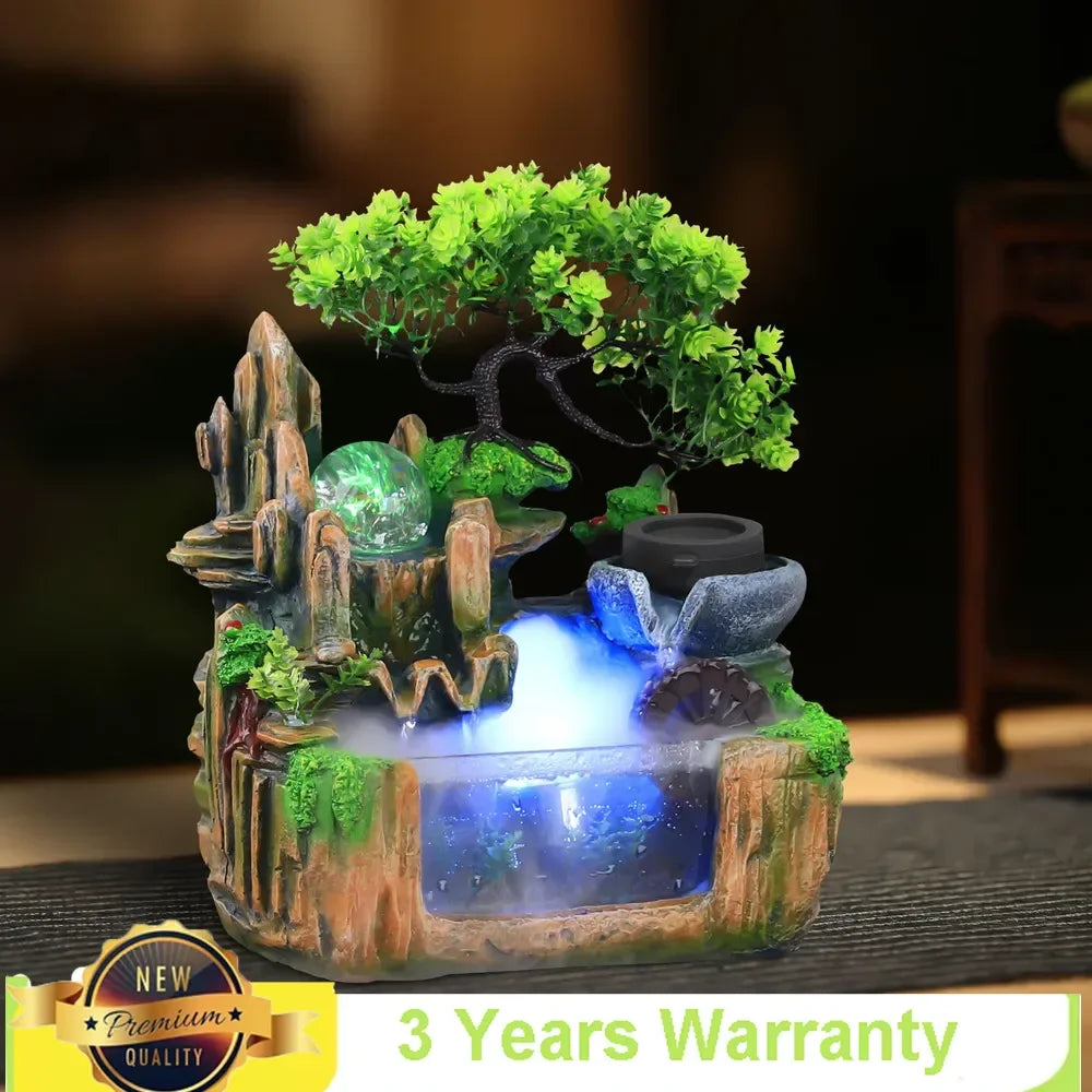 Desktop Zen Water Fountain Decor