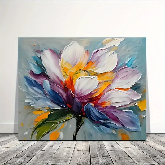 Modern Floral Canvas Painting Decor