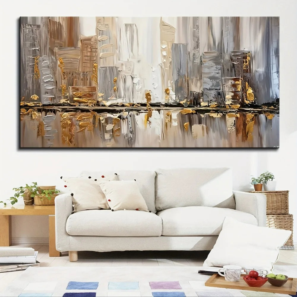 Modern Elegant Art Deco Style Painting