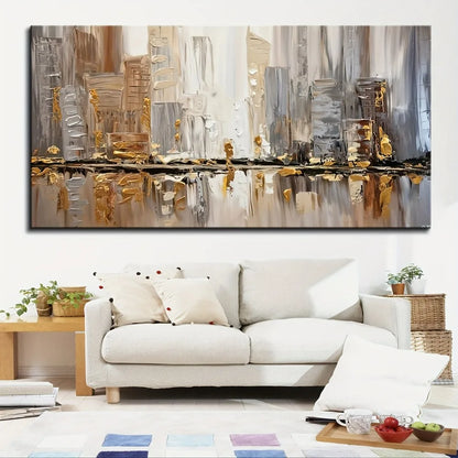Modern Elegant Art Deco Style Painting