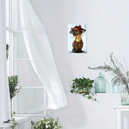 Retro Charm Cat Table Lamp