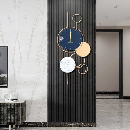 Modern Circles Design Wall Clock
