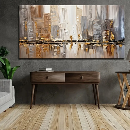 Modern Elegant Art Deco Style Painting