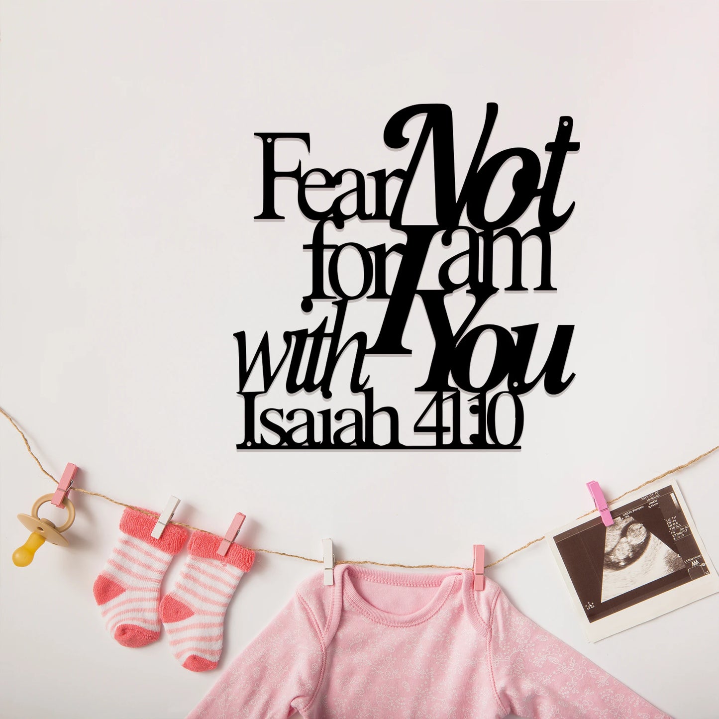 Christian Bible Verse Metal Wall Art