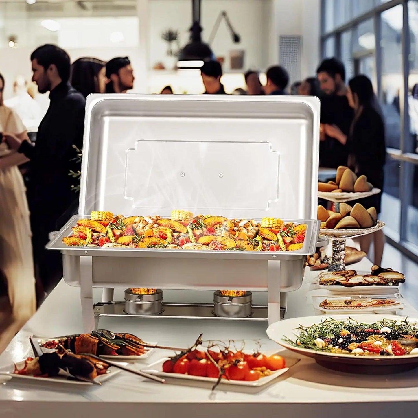 Buffet Stainless Chafing Dish Buffet Set