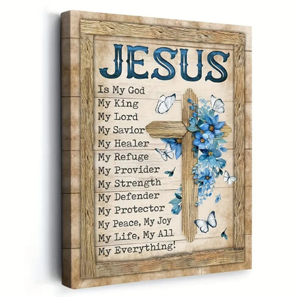 Framed Canvas Christian Wall Art
