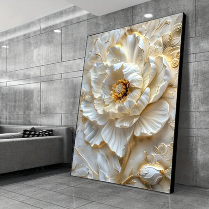 Modern Abstract Floral Canvas Print