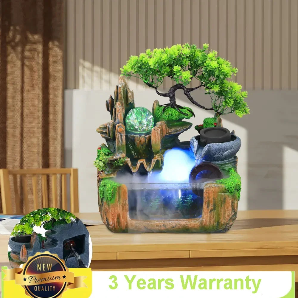 Desktop Zen Water Fountain Decor