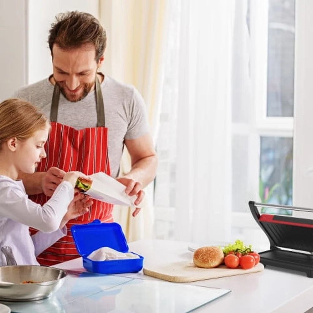 Electric Panini Press Grill Sandwich Maker