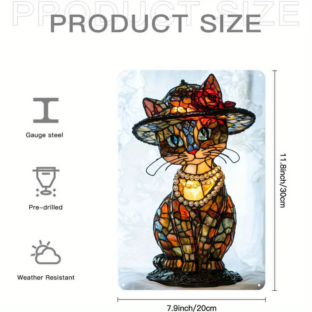 Retro Charm Cat Table Lamp
