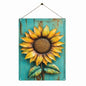 Sunflower Vintage Metal Wall Art