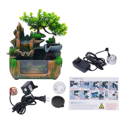 Desktop Zen Water Fountain Decor