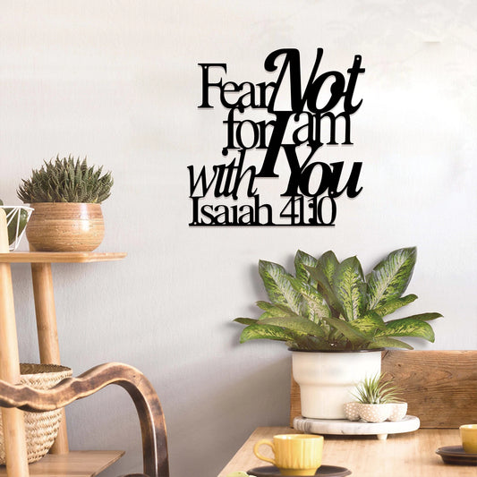 Christian Bible Verse Metal Wall Art