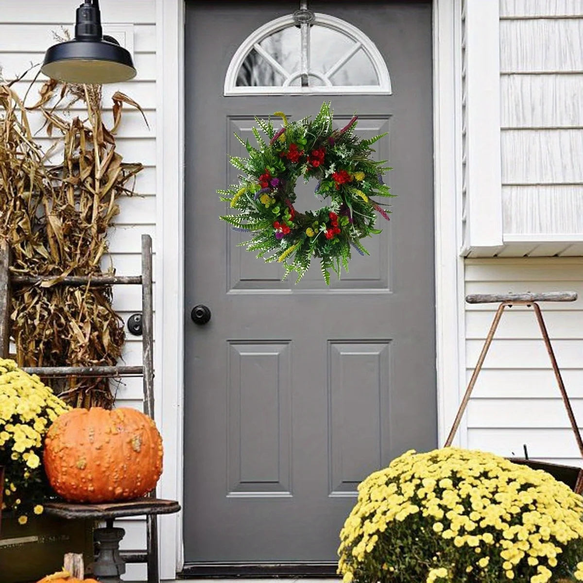 Wildflower Wreath Decor