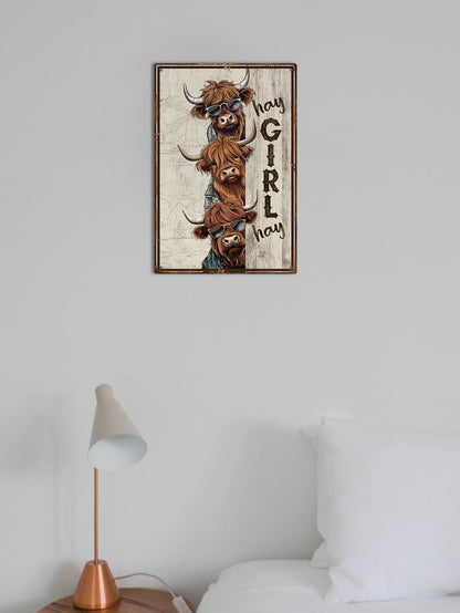 Yak Metal Art Wall Decor