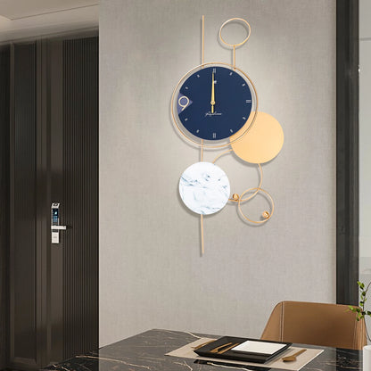 Modern Circles Design Wall Clock