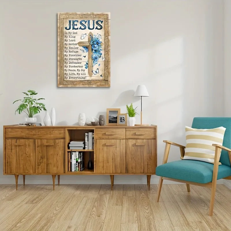 Framed Canvas Christian Wall Art