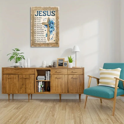 Framed Canvas Christian Wall Art