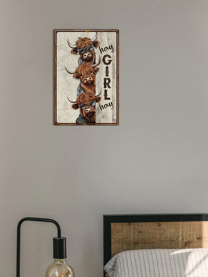 Yak Metal Art Wall Decor