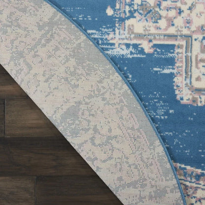 Round Center Medallion Area Rug