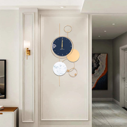 Modern Circles Design Wall Clock