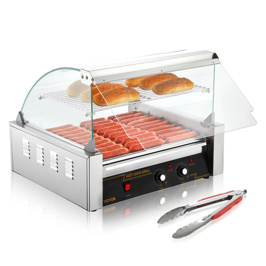 Commercial Electric Hot Dog Sausage Roller