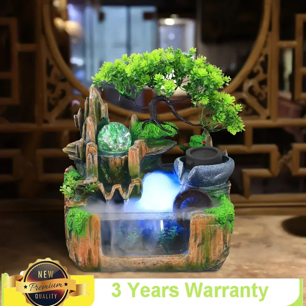 Desktop Zen Water Fountain Decor