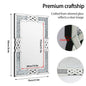 Crystal Crushed Diamond Decorative Mirror